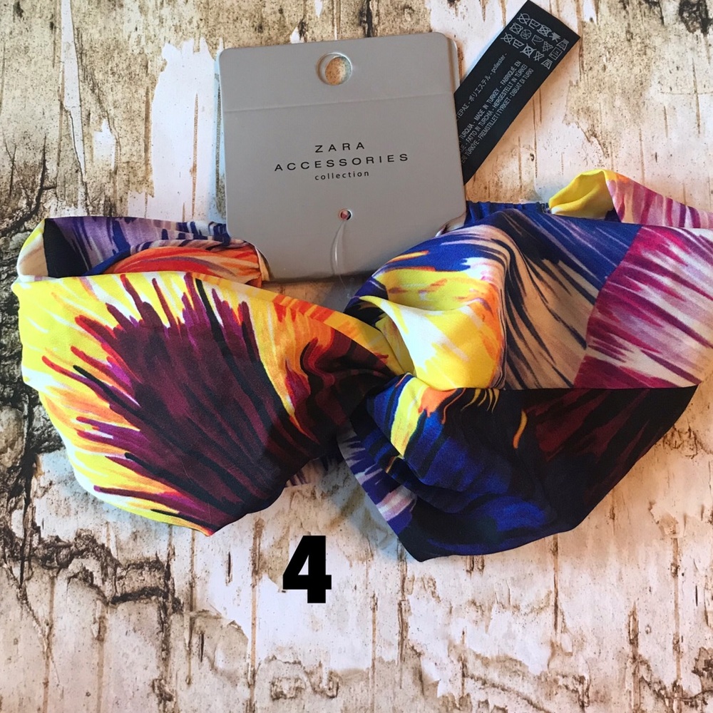 Zara Floral Turban Headband - Picture 6 of 7